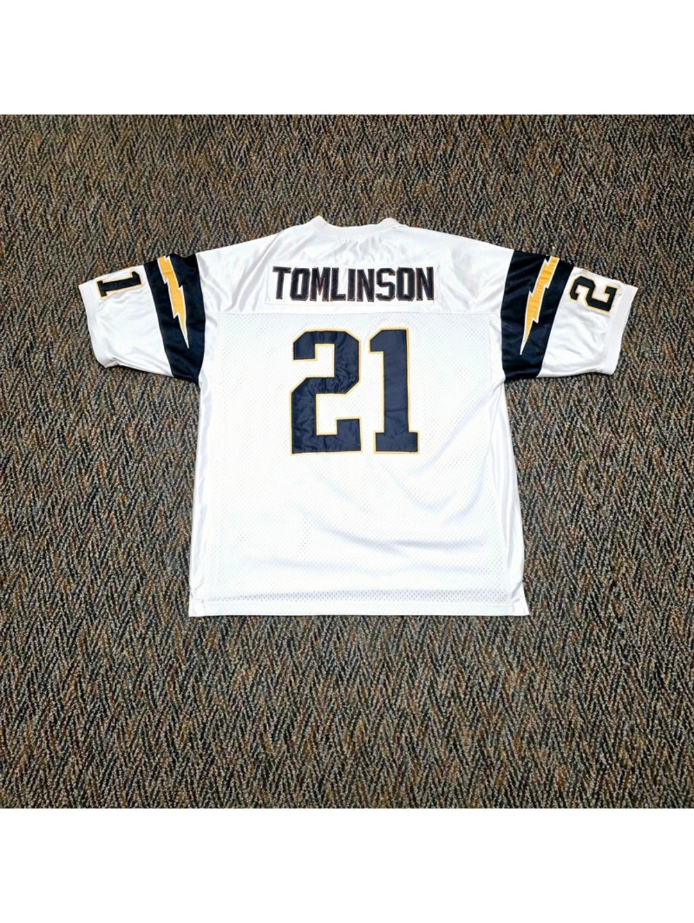 NFL San Diego Chargers LaDainian Tomlinson #21 jersey sz 54